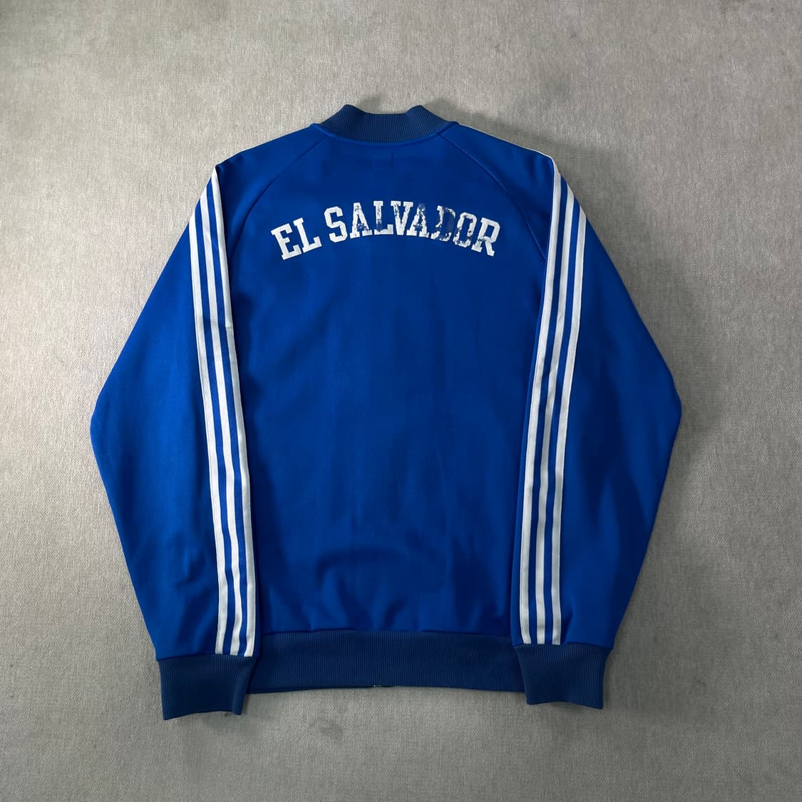 100 아디다스 엘살바도르 트랙탑 블루 져지 상품이미지2