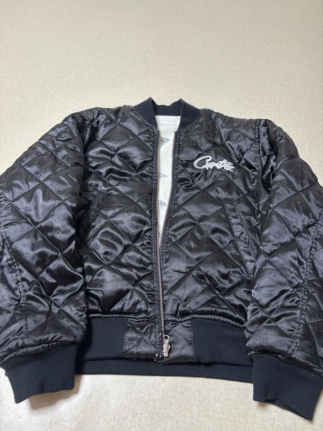 코르테이즈 리버시블 봄버자켓 S사이즈 상품이미지1