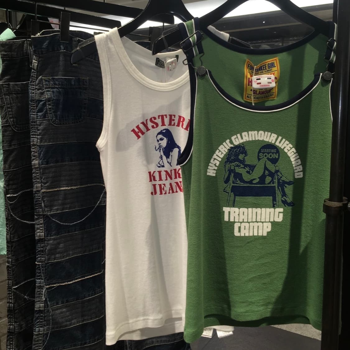 Hysteric Glamour 히스테릭글래머 나시 슬리브리스  상품이미지2