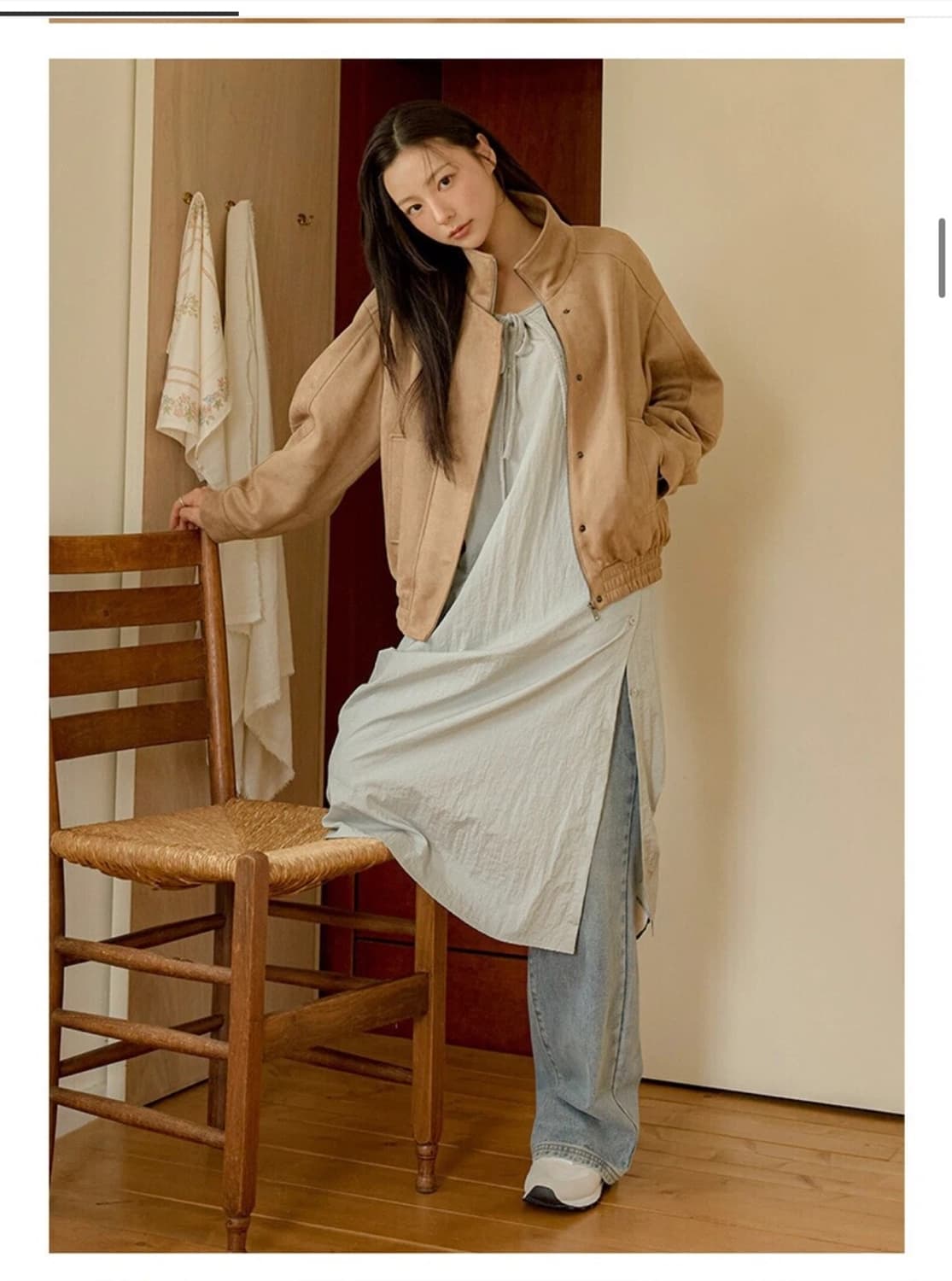 올리브데올리브 스웨이드 자켓 새상품 (329000원) 상품이미지1