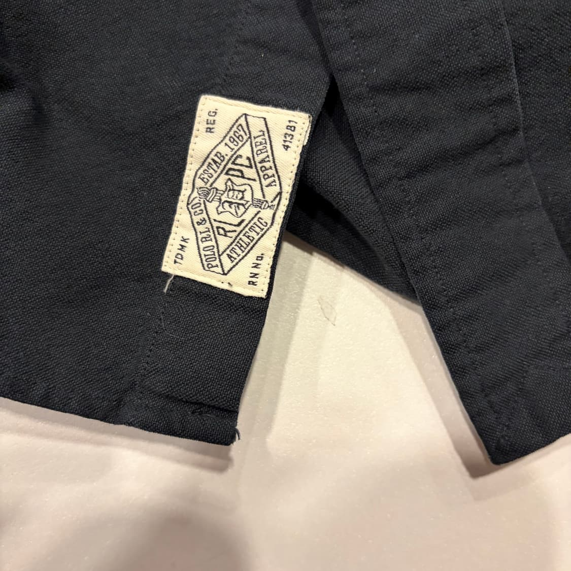 [M] 폴로 랄프로렌 NYC 복싱 클럽 블랙 셔츠 C867 상품이미지6