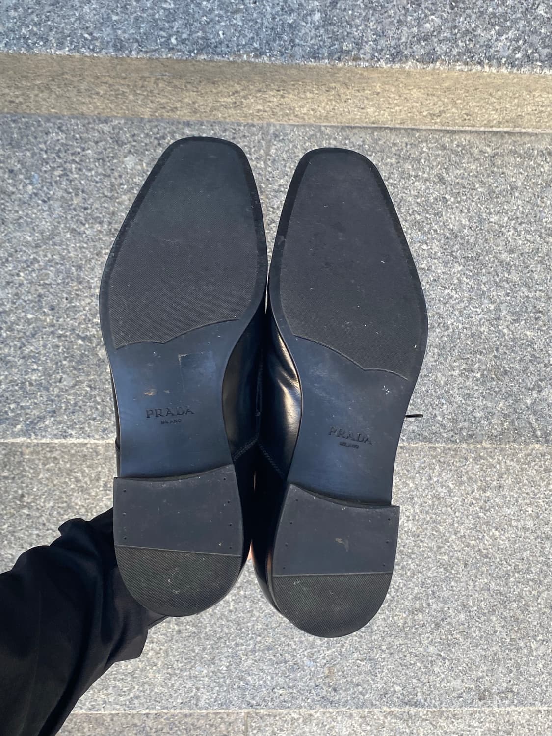 Prada square toe derby 상품이미지6