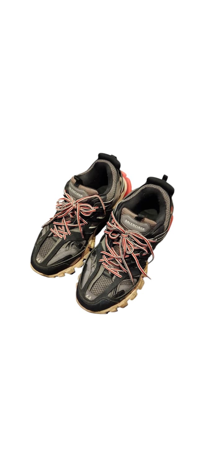 발렌시아가 트랙 스니커즈 44 (290) 블랙/레드 상품이미지1