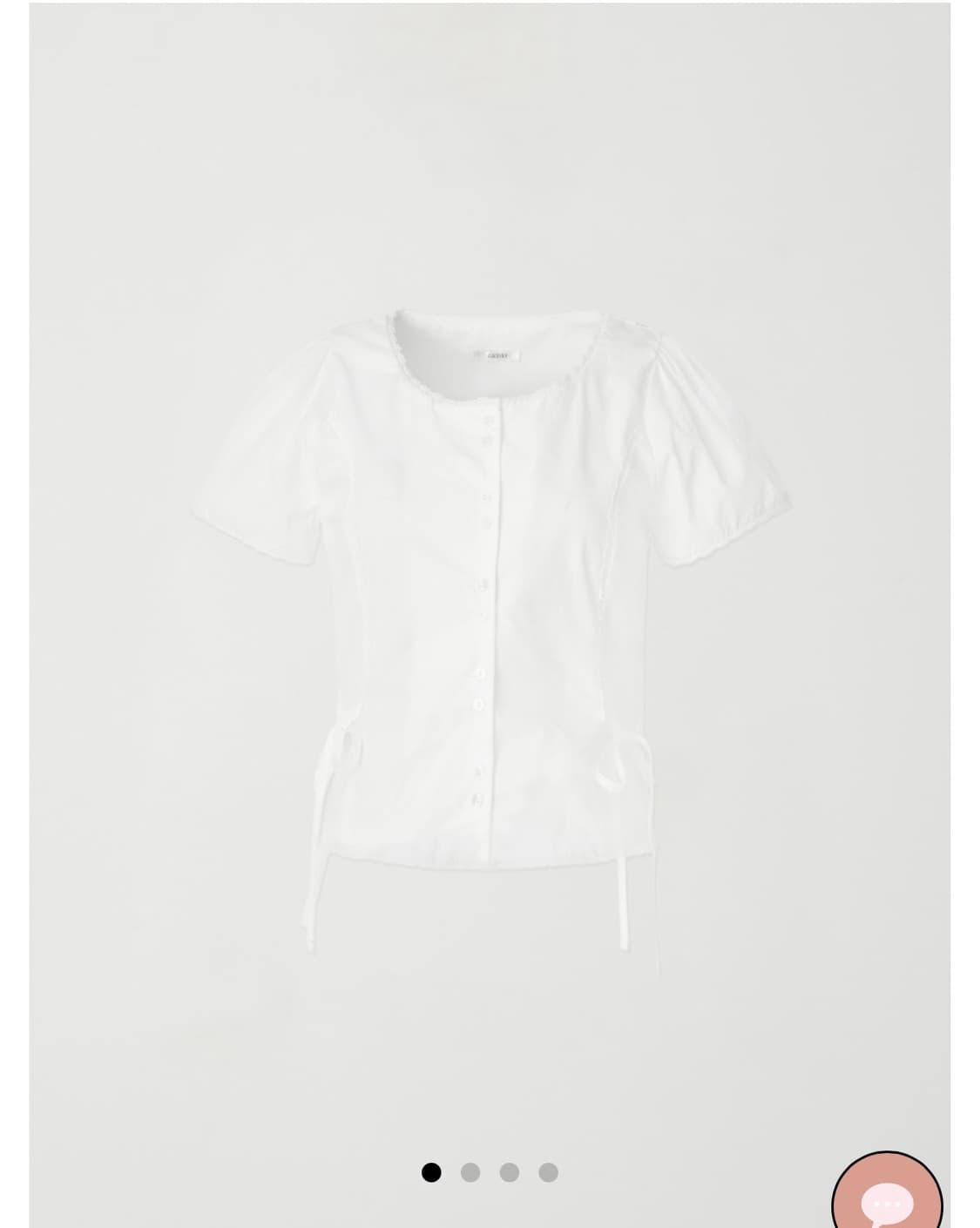 제니오 레아 블라우스 화이트 s 상품이미지2