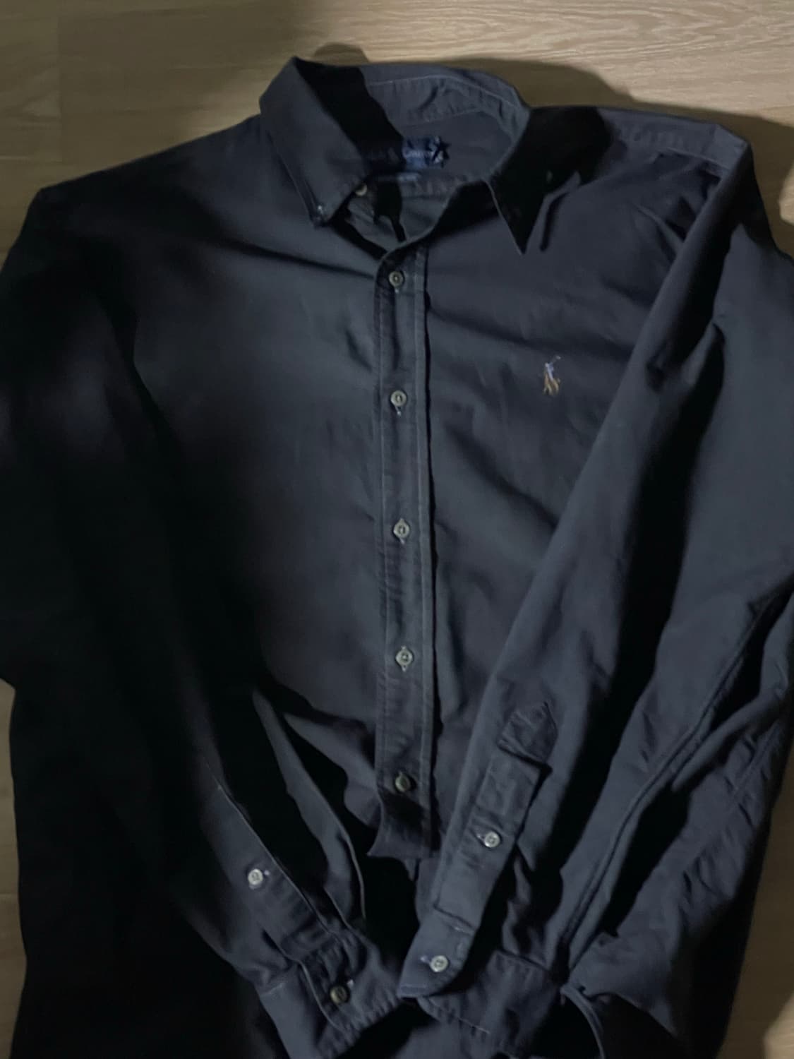 폴로 랄프로렌 셔츠 블랙 상품이미지1