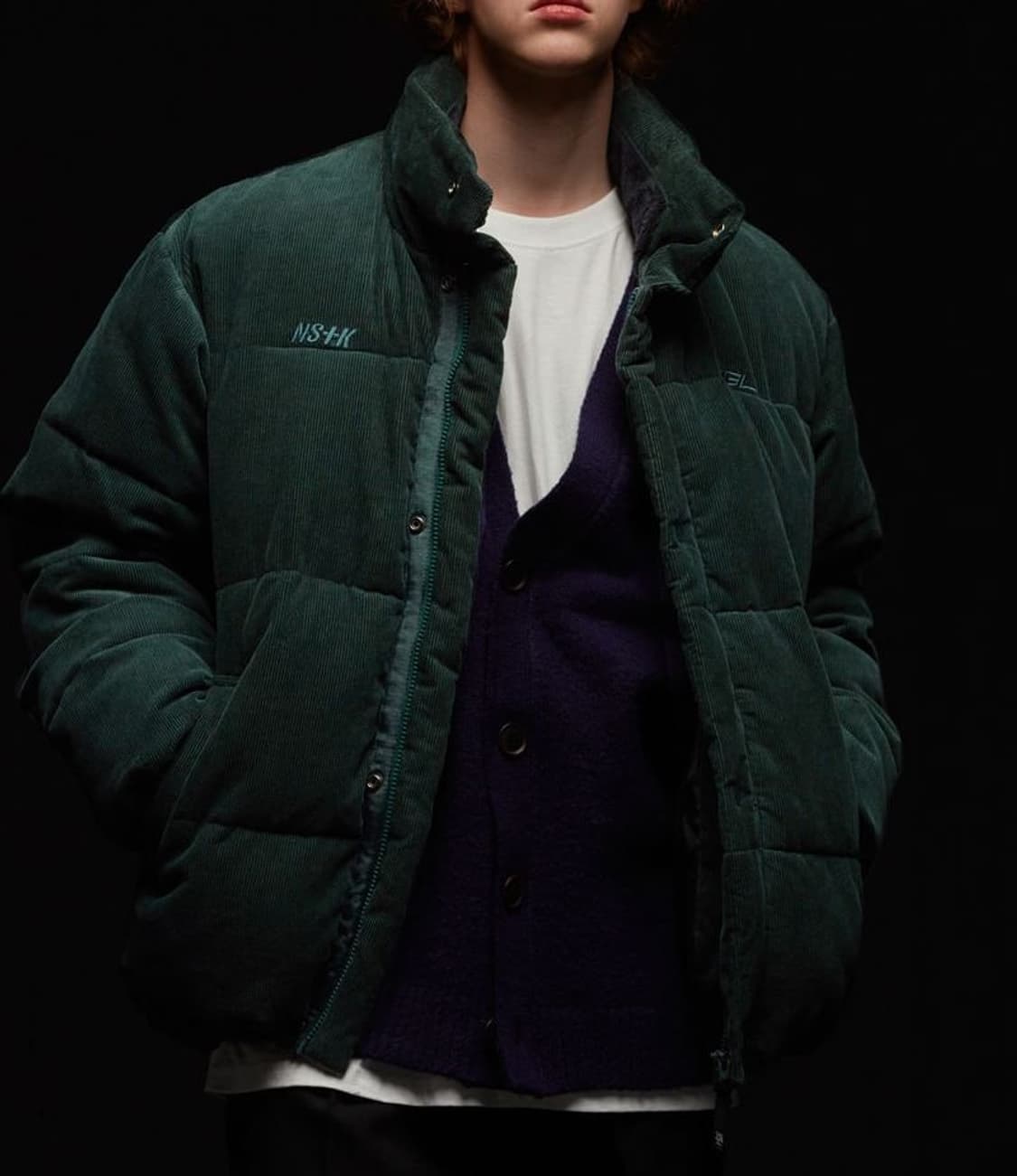 카이파이 네스티킥 코듀로이 패딩XL((새상품)) 상품이미지3