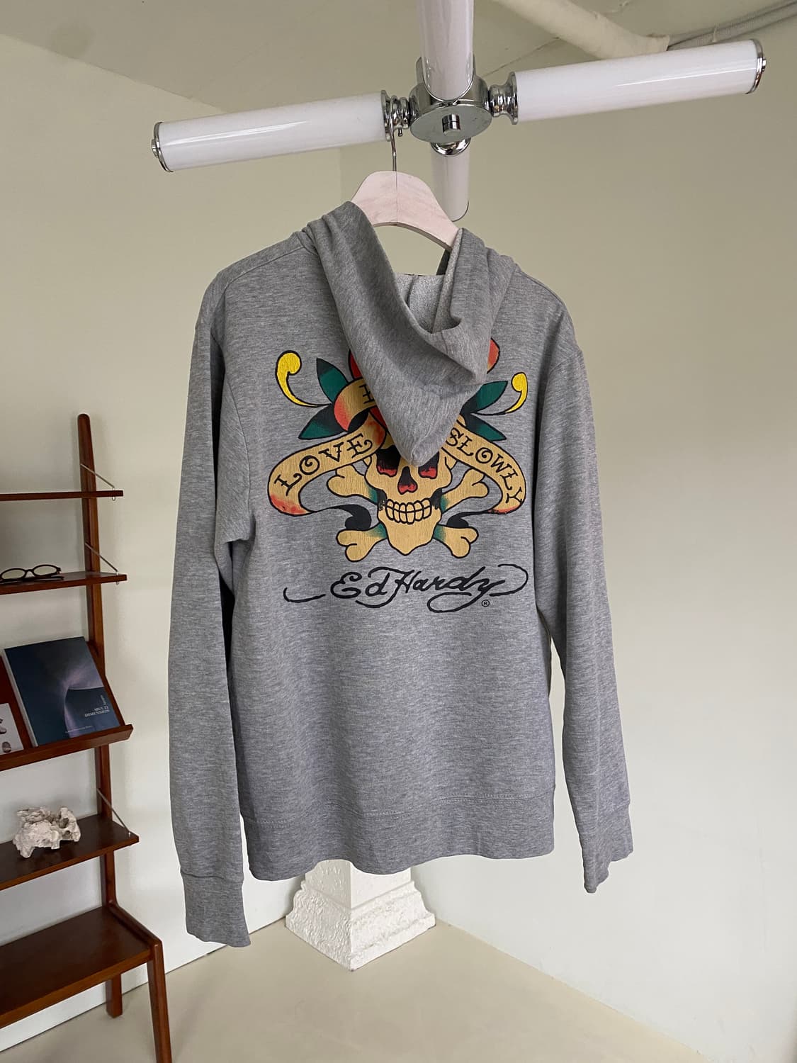에드하디 스컬 후드집업 상품이미지4