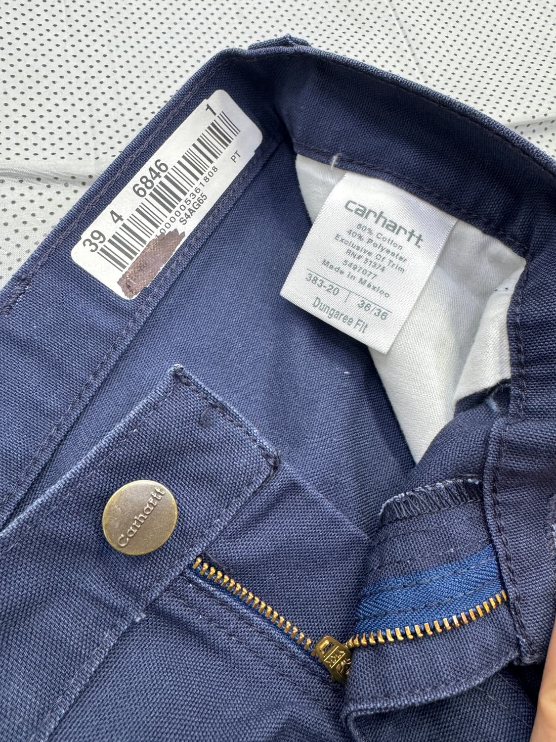 칼하트 싱글니 카펜터 팬츠 덩가리 핏 ///// 더블니 칼하트 wip  상품이미지10