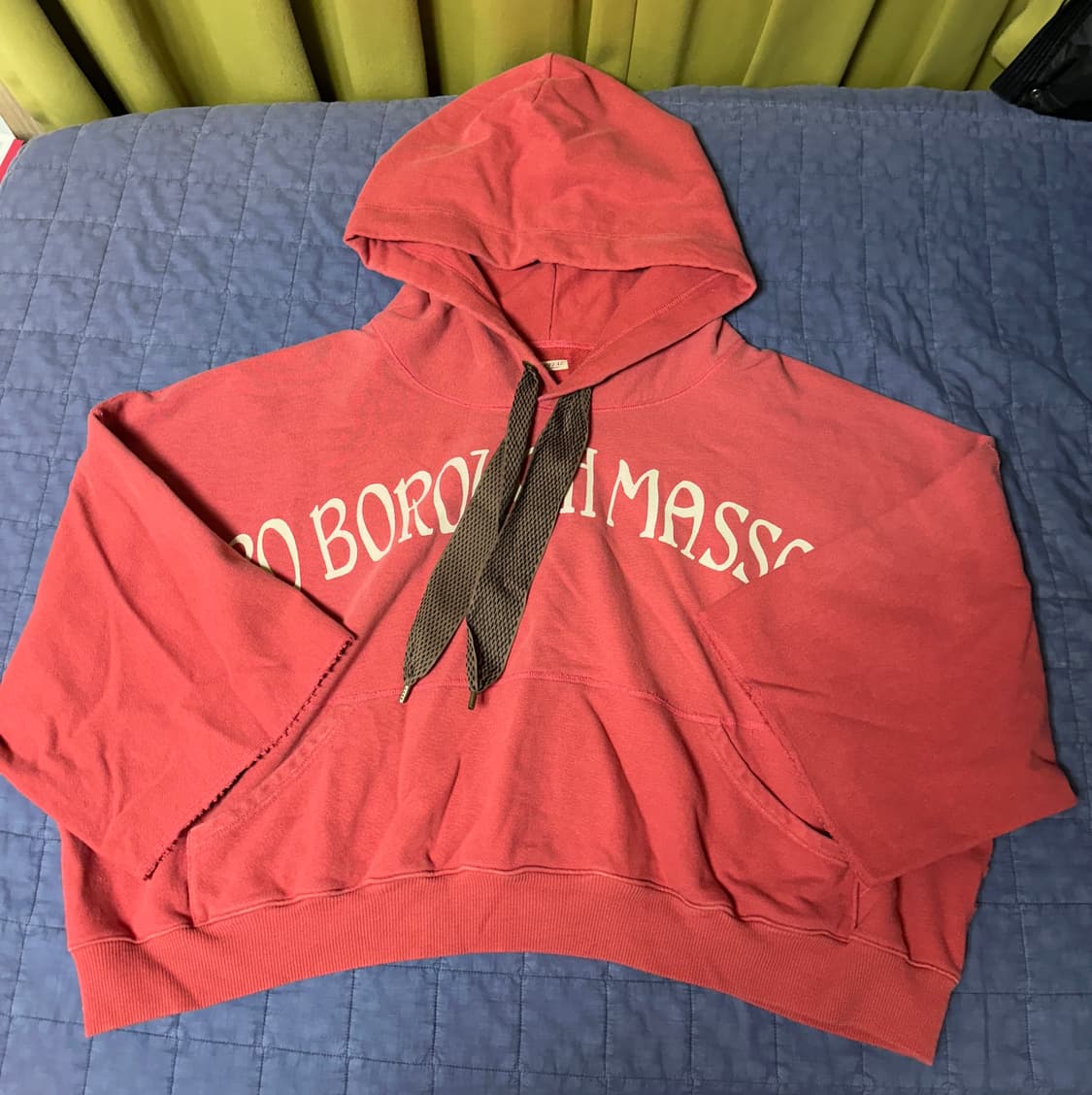 캐피탈 플리스 데블 후드 파카 보로 보로우 매서커 Pt 라지 레드 상품이미지2