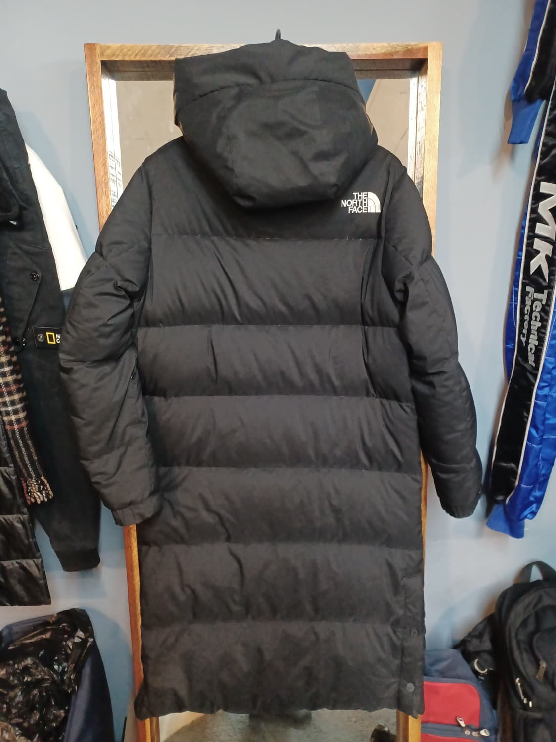 노스페이스 익스플로링 롱패딩 블랙 xs 85 상품이미지2