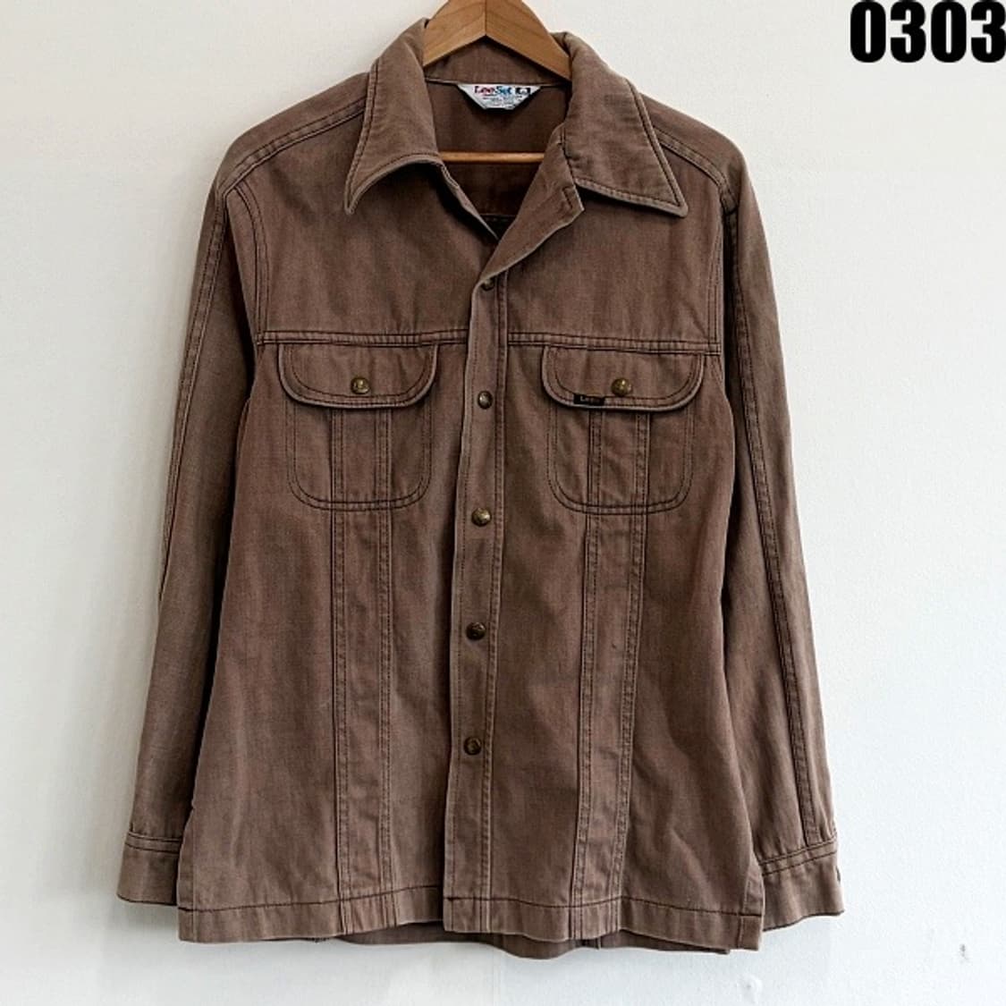 90s USA Lee Set  임프루버 코튼 자켓 M  상품이미지1