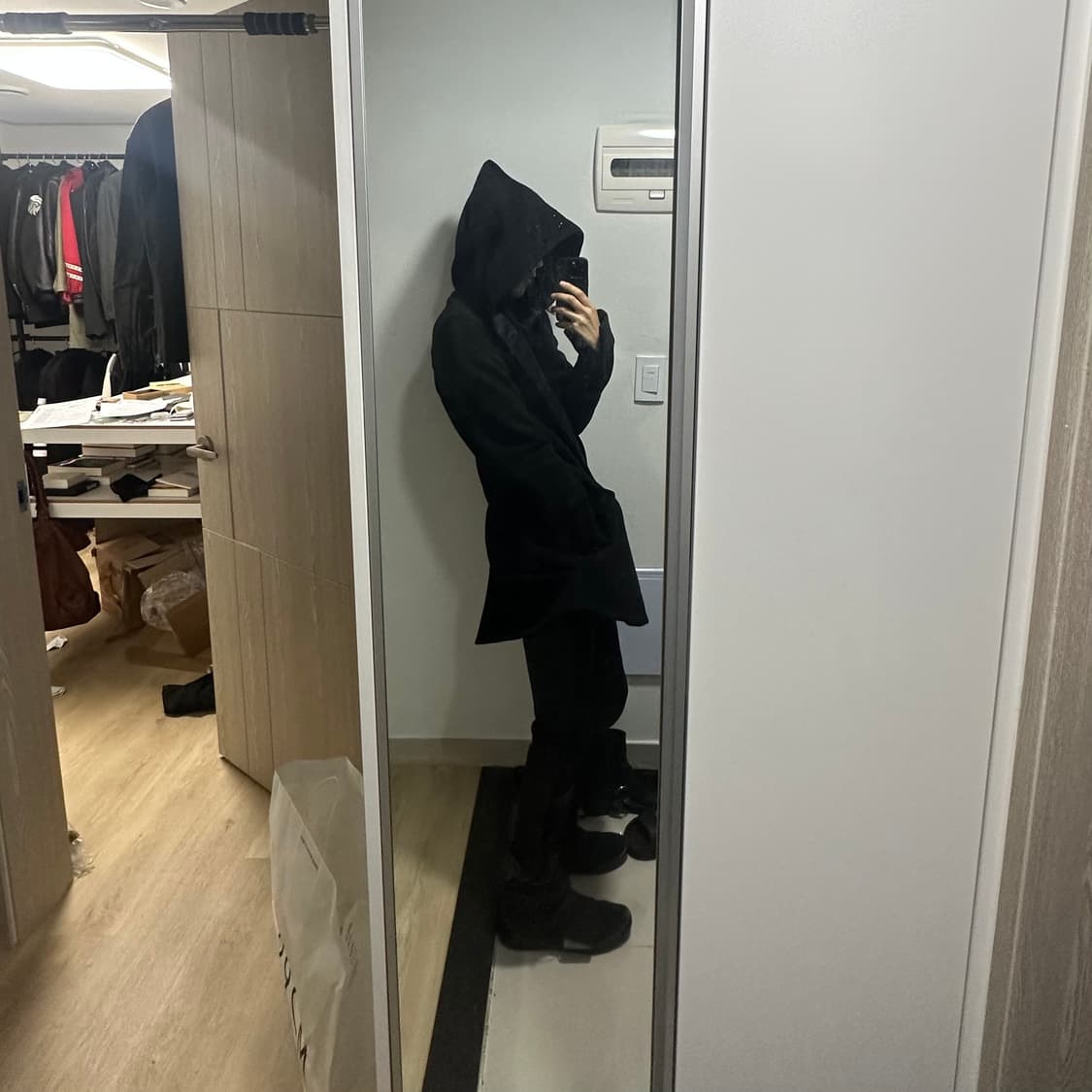 Rick owens Olmar and Mirta hood coat 상품이미지1
