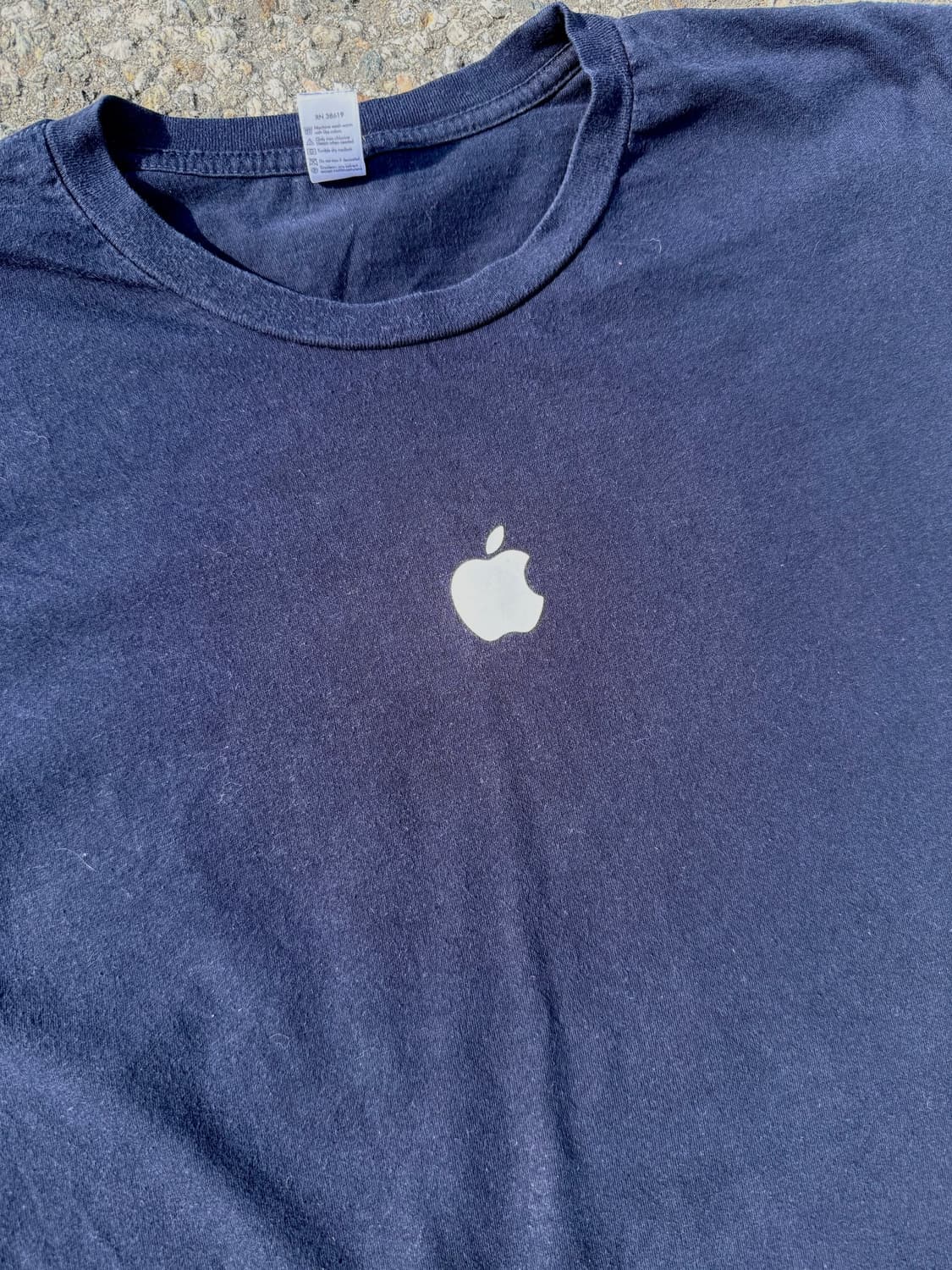 Apple american vintage 애플 센터로고 반팔 티셔츠 상품이미지3