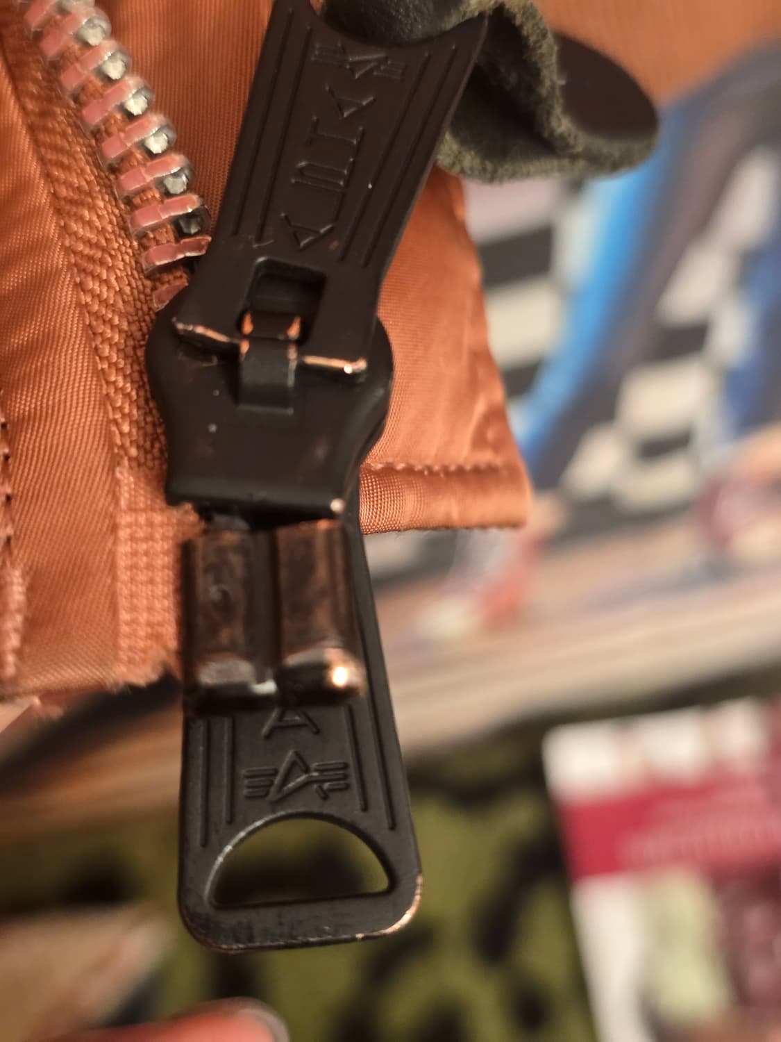 알파인더스트리MA-1 봄버 자켓 헤이즈l 브라운 451815 상품이미지4