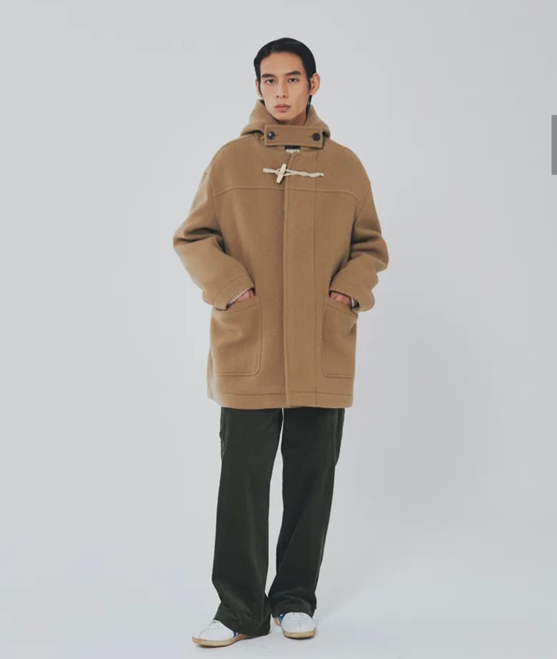 유니폼브릿지 oversized wool duffle coat 코트 상품이미지3