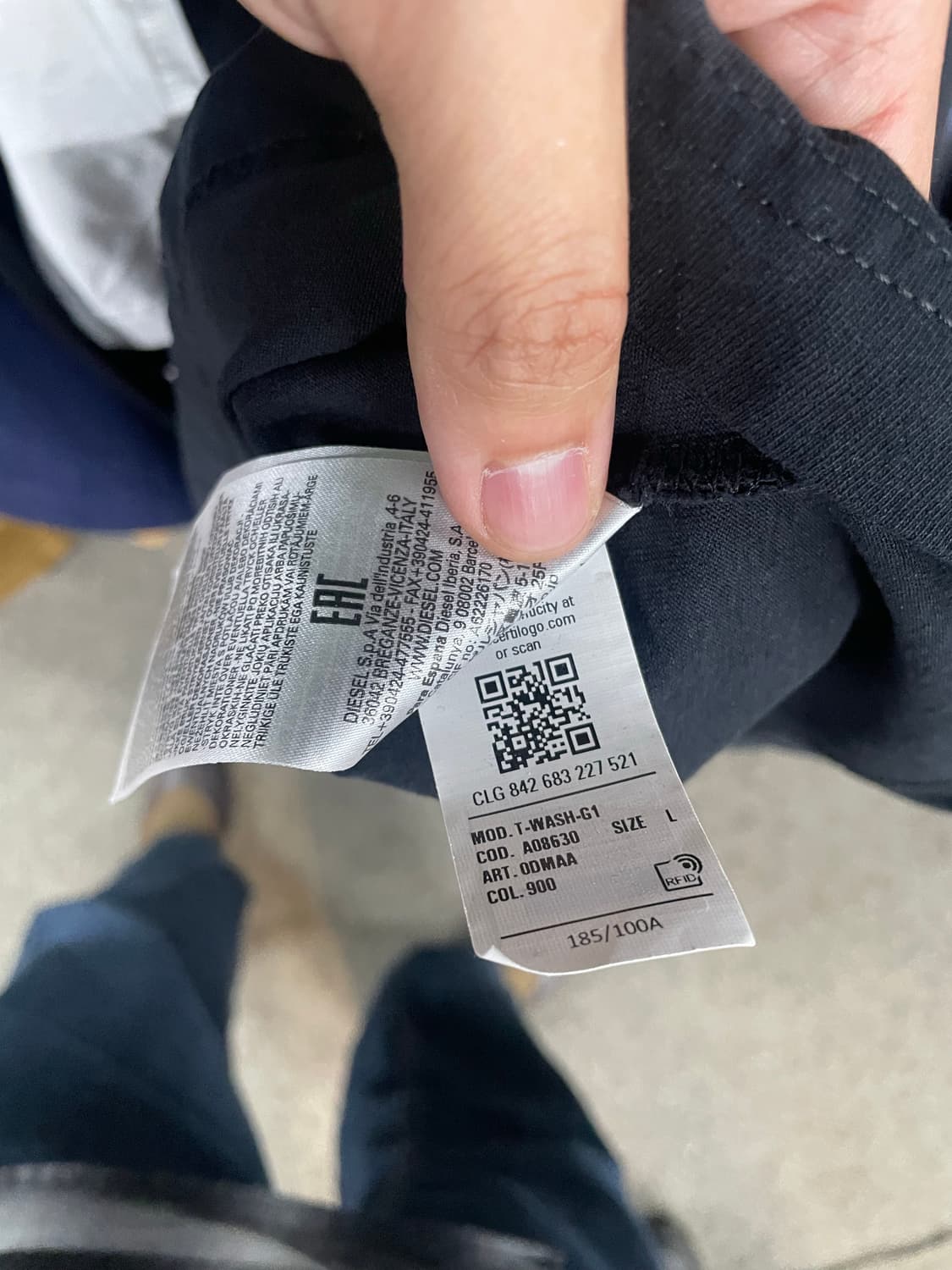 희귀)디젤 티셔츠 상품이미지6