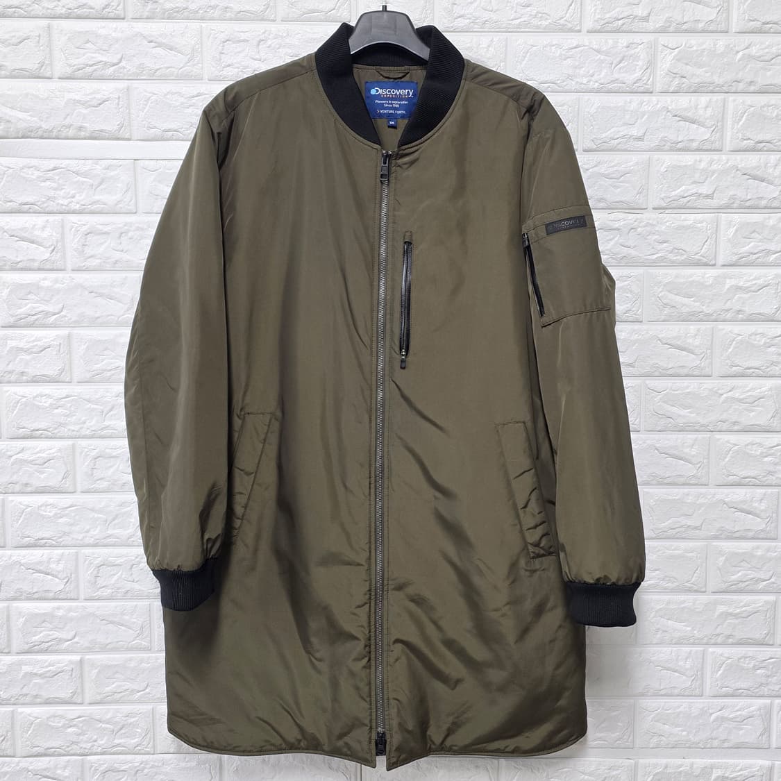 택포// 디스커버리 롱 봄버 자켓 105 상품이미지1