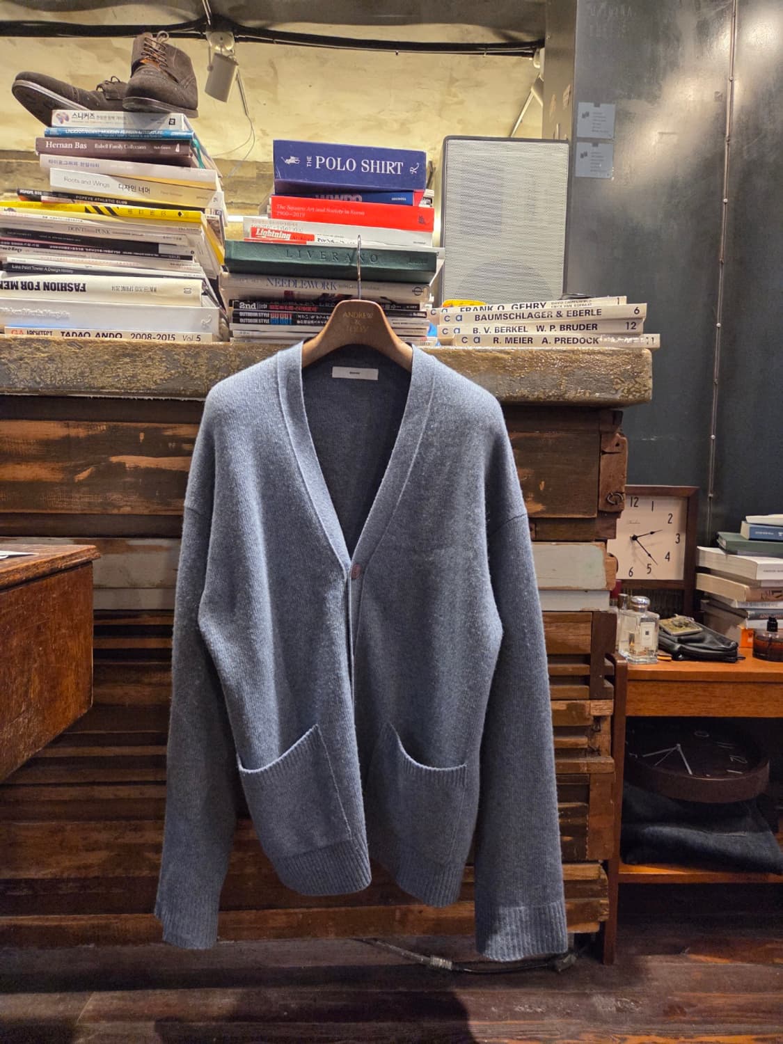 비이커 램스울 카디건 상품이미지6