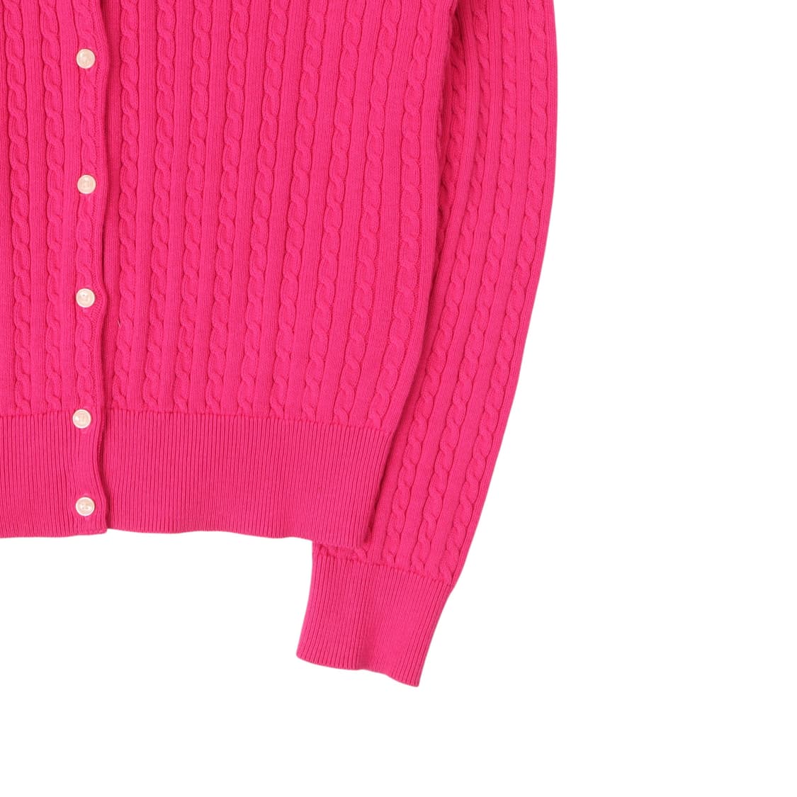 폴로 랄프로렌 핑크 케이블 니트 가디건 상품이미지4