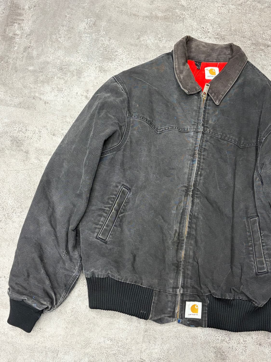 9-00s 칼하트 j14 blk 산타페 자켓 상품이미지2