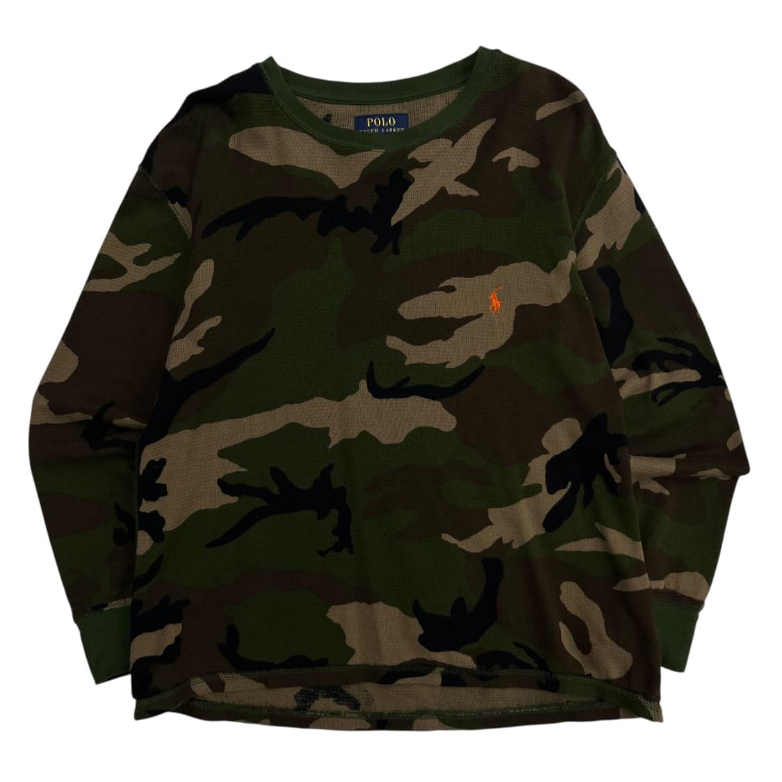 폴로 랄프로렌 오렌지포니 카모 롱슬리브 L 상품이미지2
