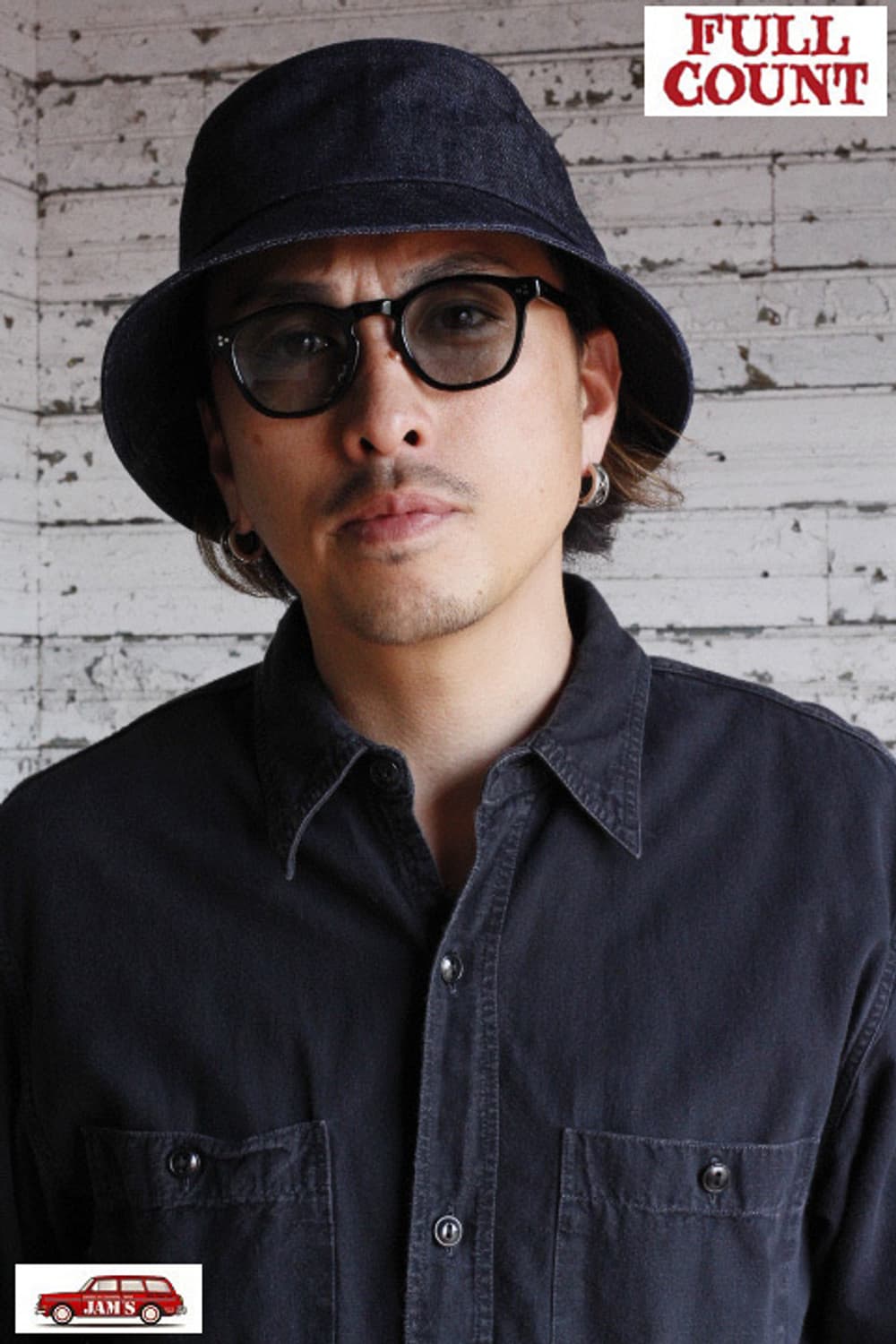 FULLCOUNT X KANEKO OPTICAL 썬글라스 (블랙) 상품이미지4