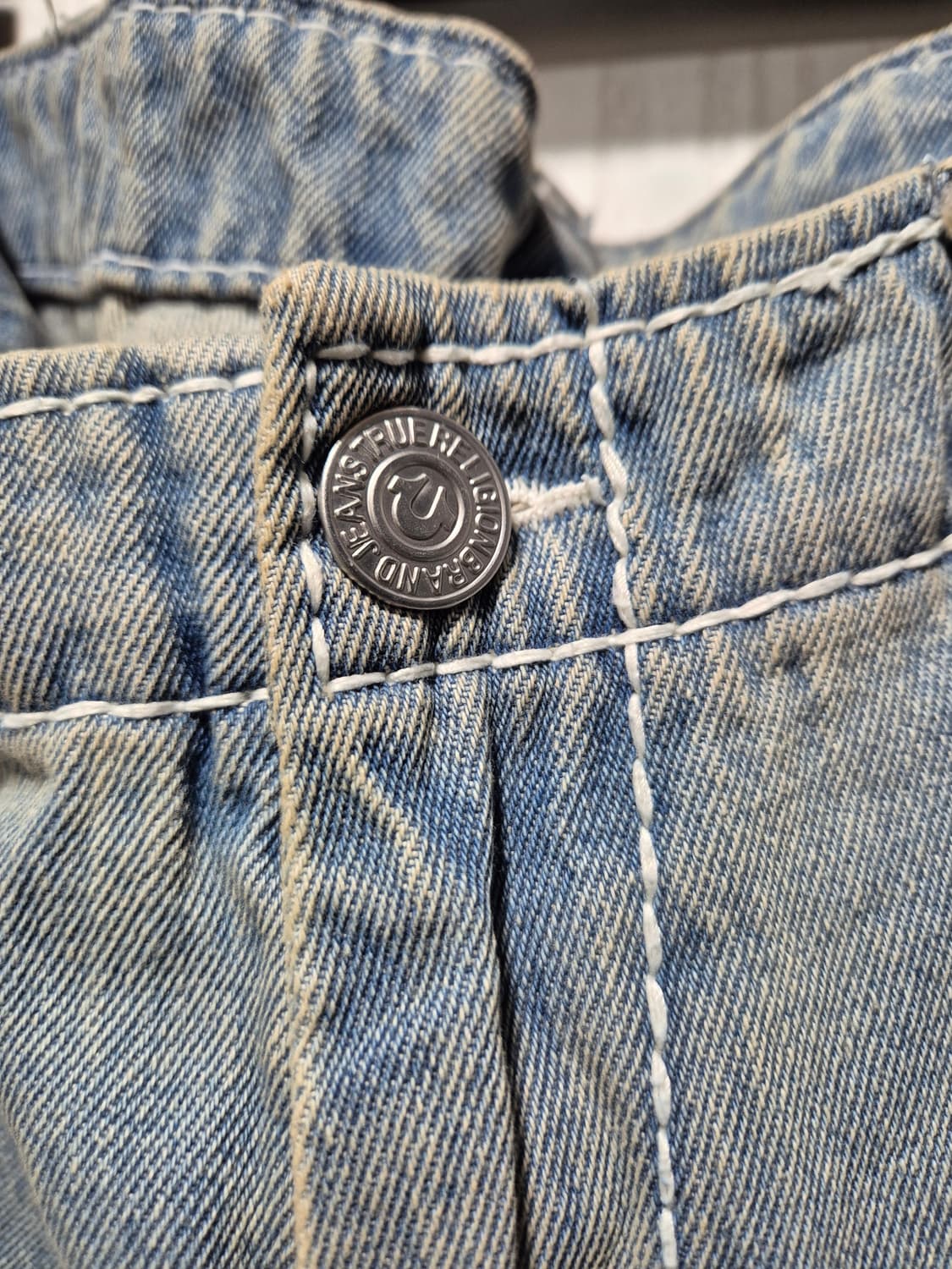 (타임세일)(새상품)트루릴리젼 카고 데님 팬츠L 상품이미지4