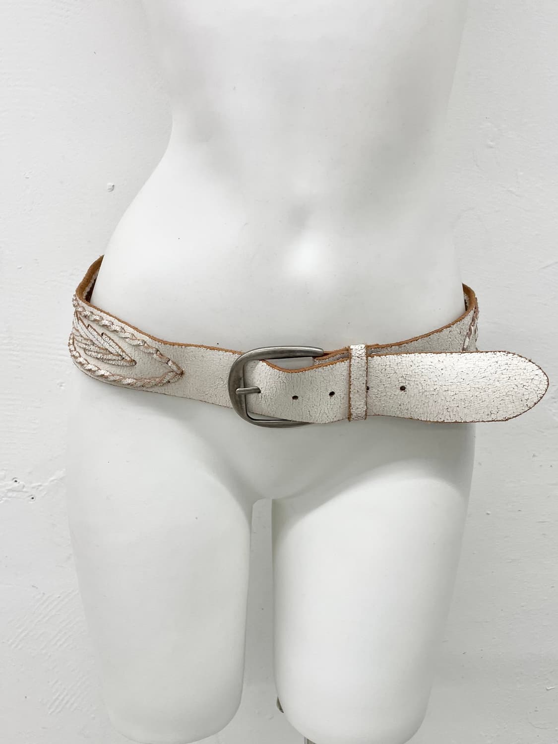 리얼레더 디테일 웨스턴 버클 벨트 상품이미지2