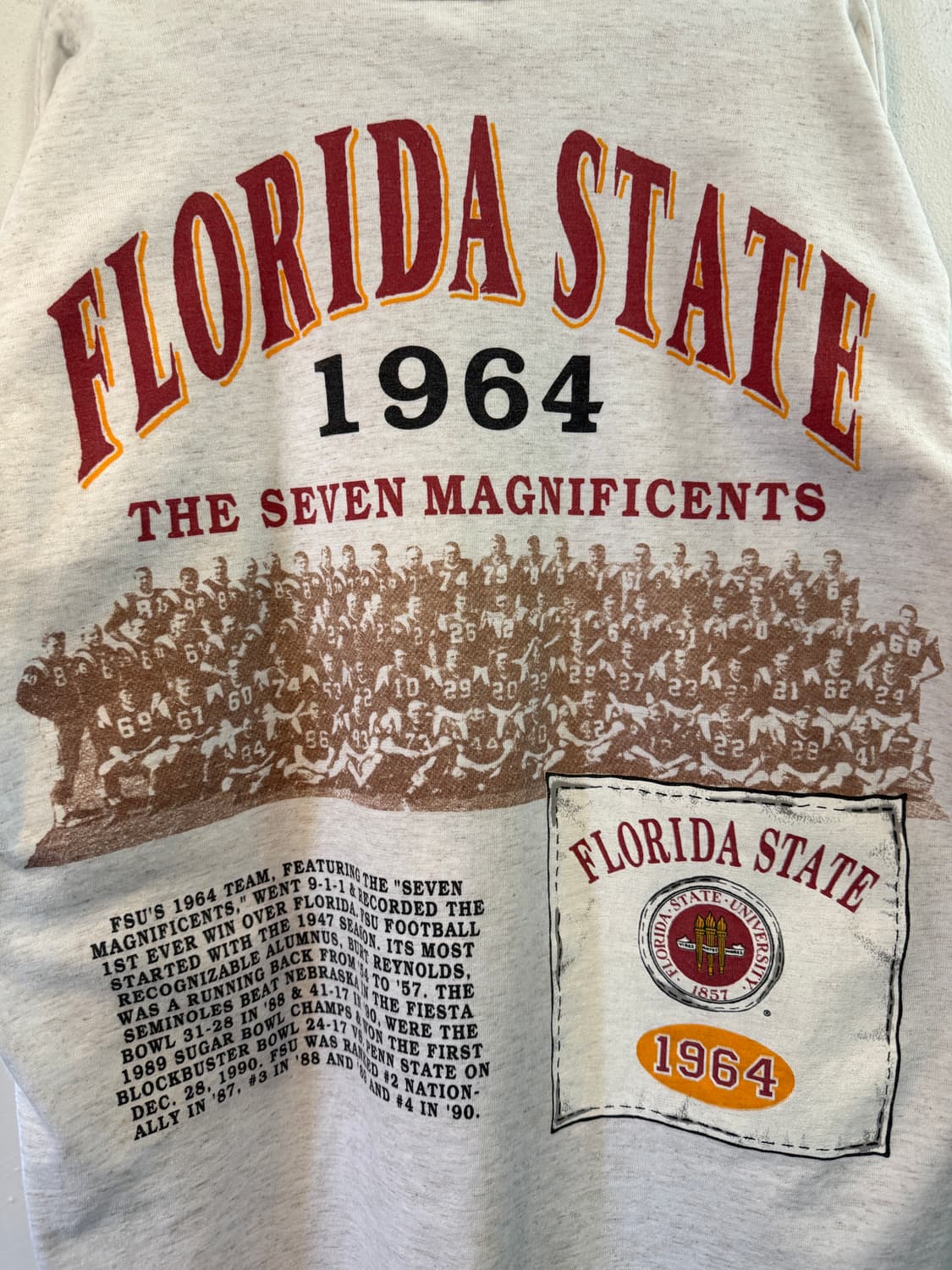 90s Long Gone Florida State 올드 롱슬리브 상품이미지7