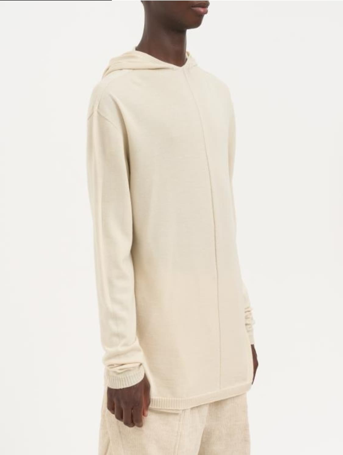 릭오웬스 FW25 CONCORDIANS 오버사이즈드 후디 울 스웨터 M 상품이미지2