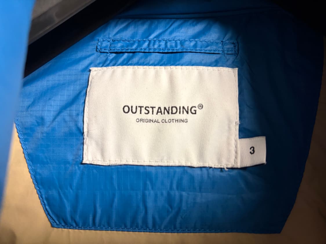 아웃스탠딩 24FW 카라코람 구스다운 블루  상품이미지3