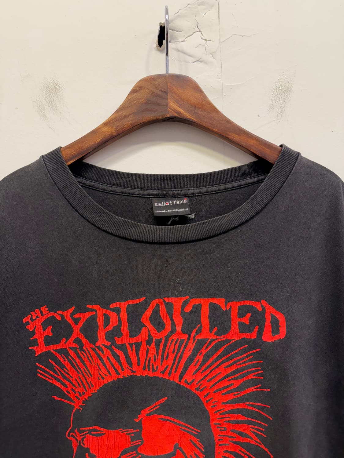 The exploited 빈티지 락 밴드 반팔 티셔츠 상품이미지3