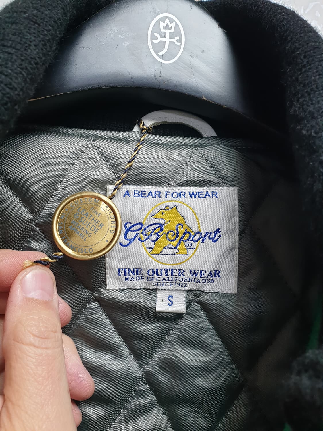 [s] 골든베어 바시티 자켓 상품이미지7