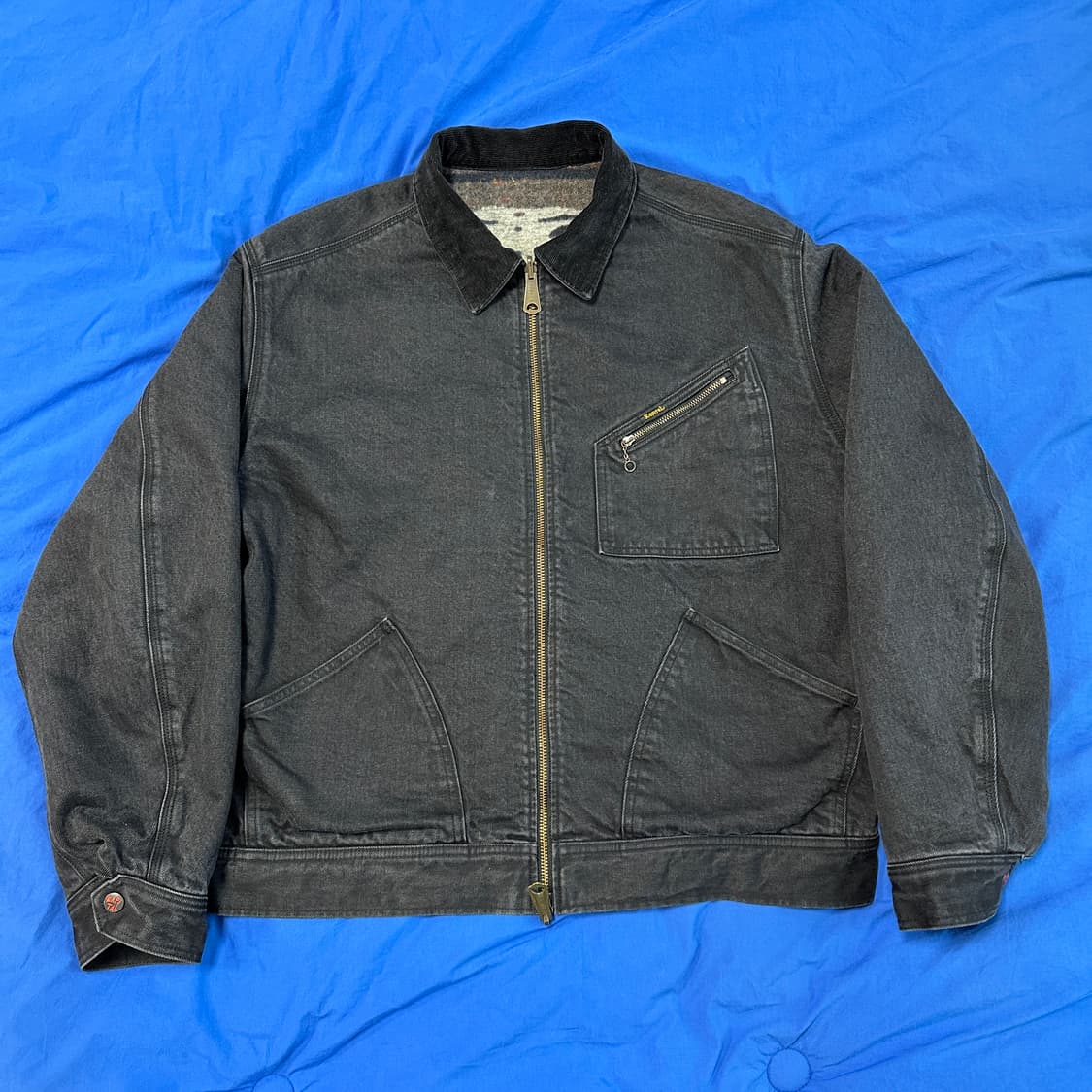 캐피탈 데님 본 리버시블 집업 자켓 (2) 상품이미지3