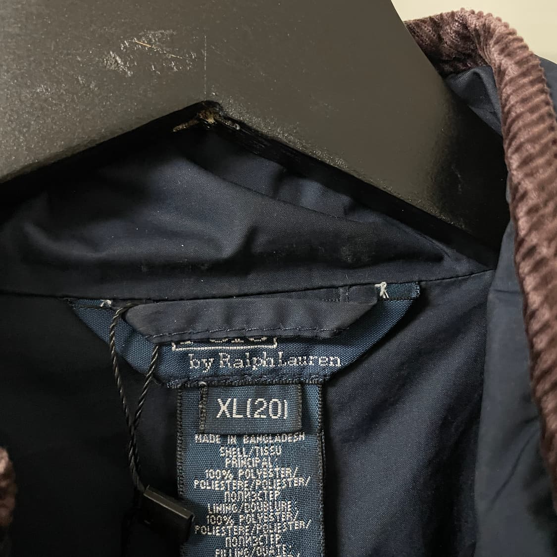 폴로 랄프로렌 네이비 퀄팅 자켓 XL20(W) 상품이미지5
