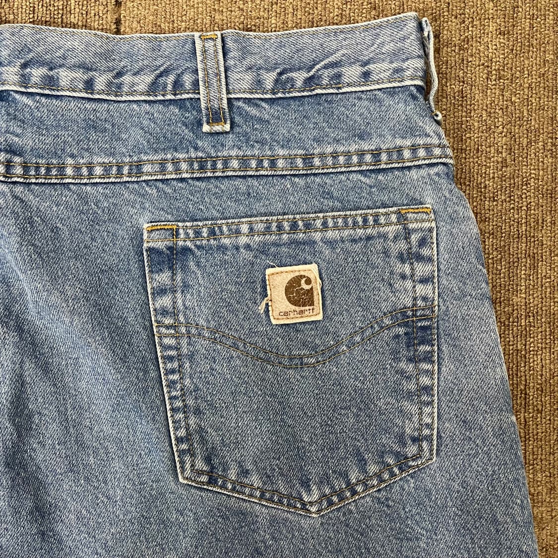 (40) Carhartt 칼하트 컷오프 데님 반바지  상품이미지5