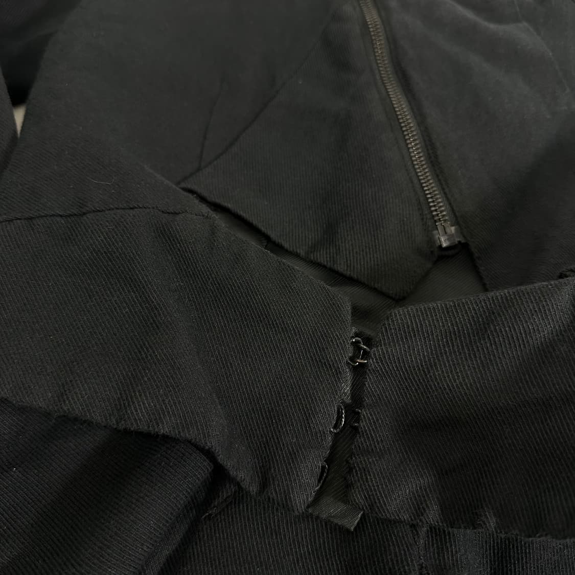 XXS 디젤 DIESEL BLACK GOLD 논카라 크롭자켓 상품이미지5