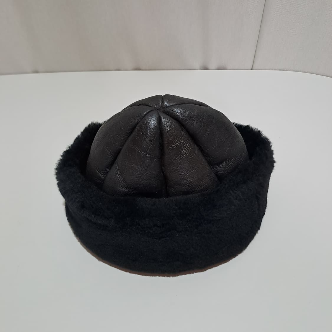 (택포) 리얼 양가죽 양털 무스탕 벙거지 A961 상품이미지2