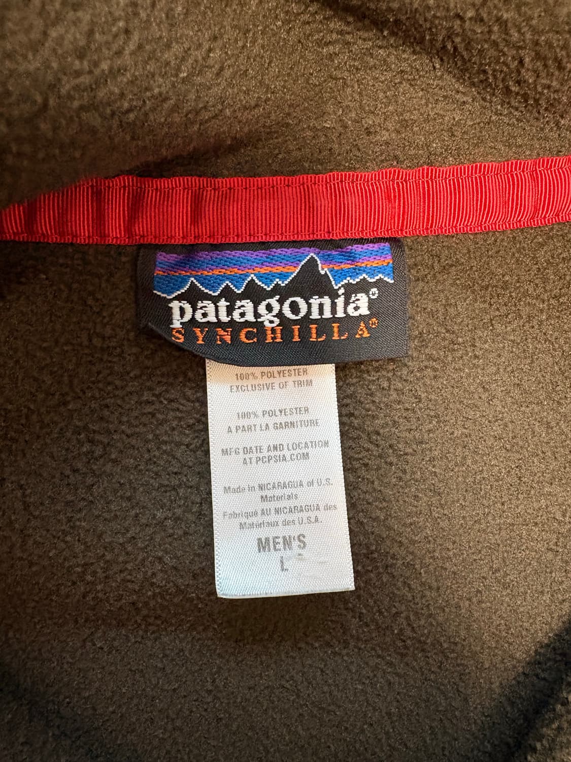 90s파타고니아 신칠라 L 상품이미지3