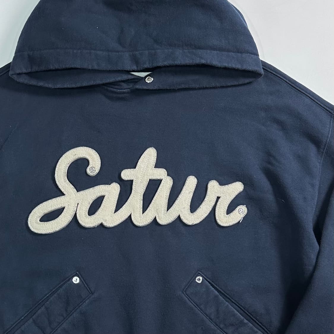 세터 네이비 후드티  상품이미지3