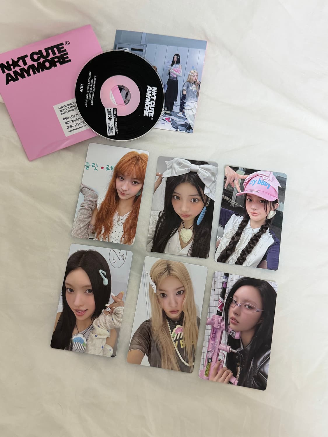 아일릿 낫큐트애니모어 파우치 앨범 포카 상품이미지1