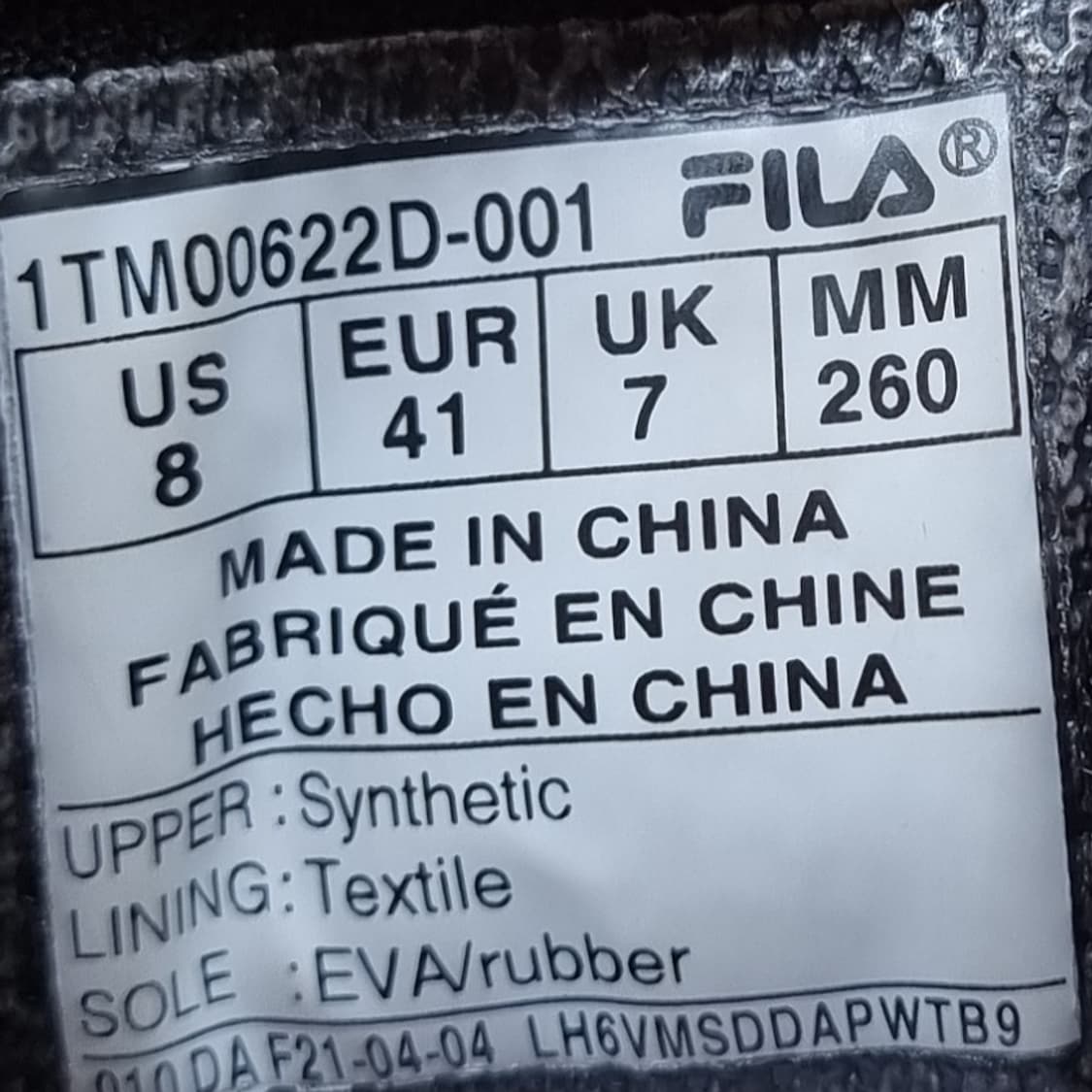 휠라 펑키 테니스 남성운동화260 상품이미지6