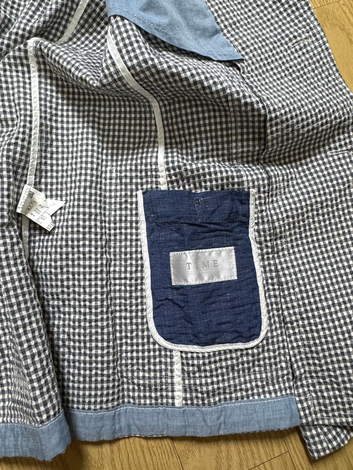 타임옴므 시어서커 싱글 자켓  상품이미지8