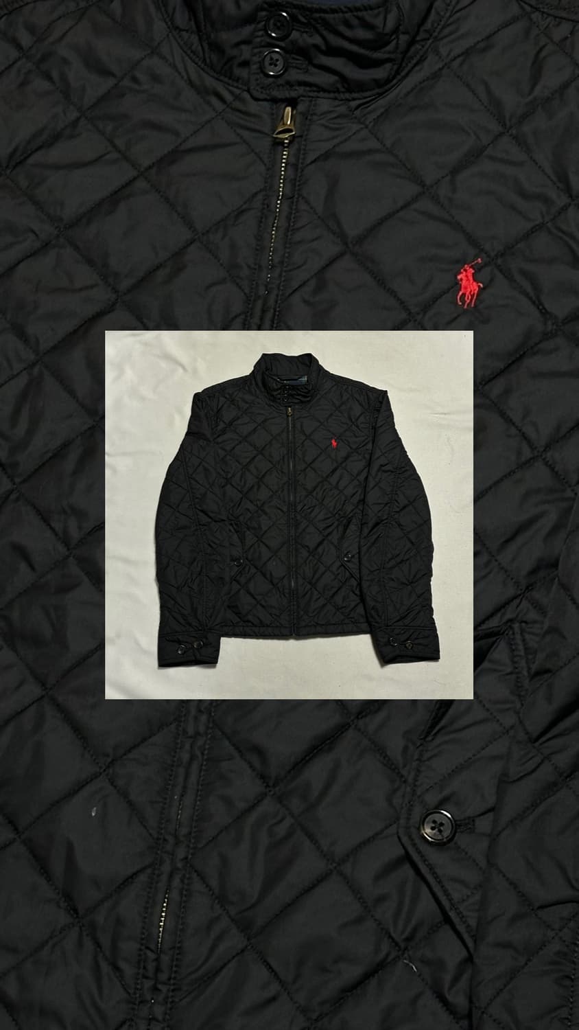 폴로랄프로렌 퀄팅 자켓 상품이미지1