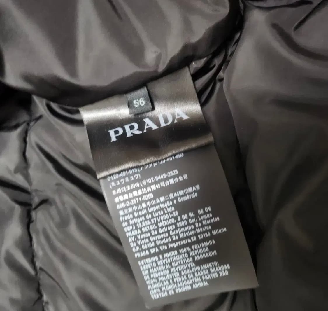 프라다 삼각로고 패딩 56(2xl) 상품이미지5