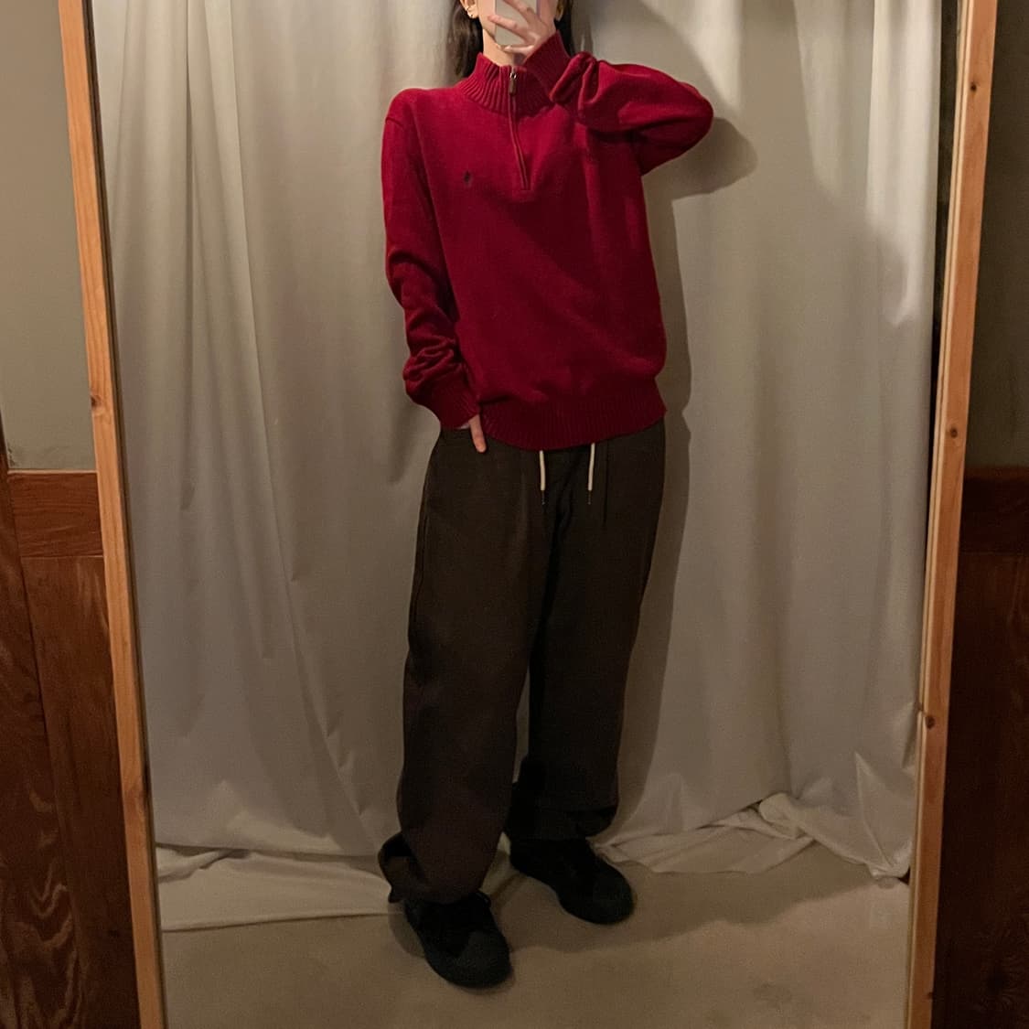 폴로랄프로렌 반집업 니트 상품이미지4