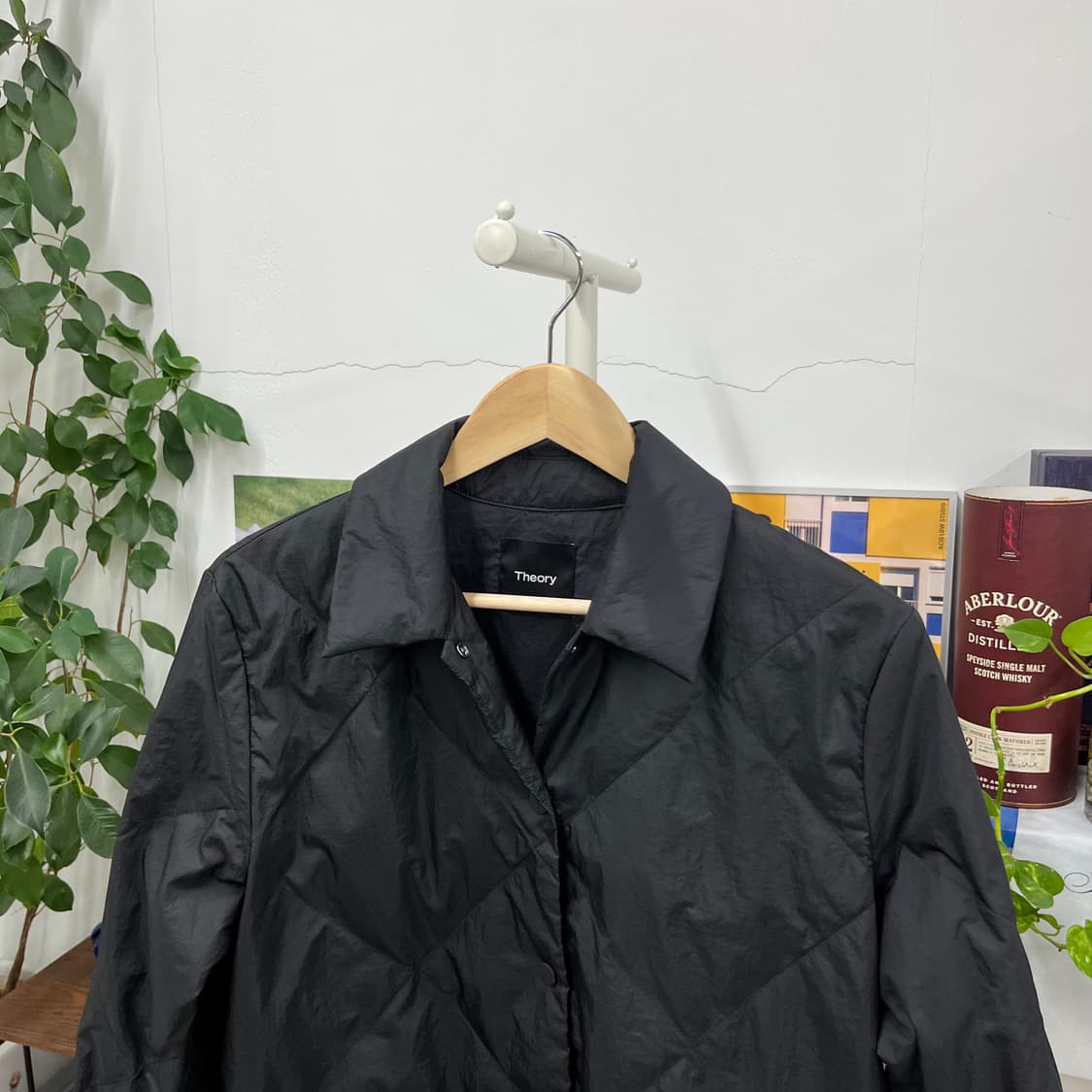 띠어리 우먼 2024 덕다운 패딩 셔츠 S 상품이미지2