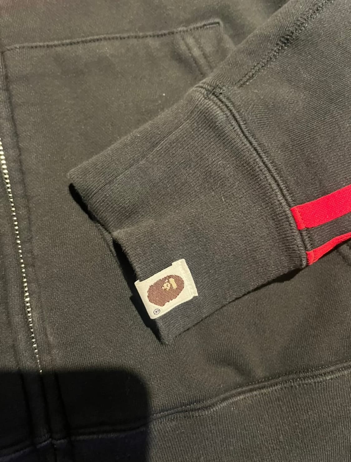 아이다스 x 베이프 샤크 후드집업 L 상품이미지4