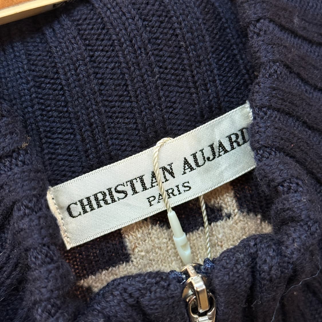 CHRISTIAN AUJARD 일본생산 울집업자켓  상품이미지7