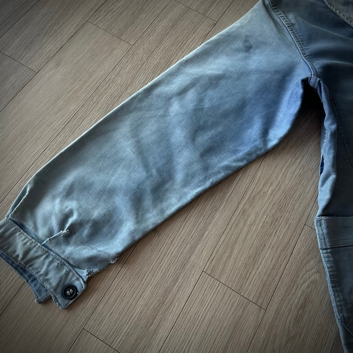 40s French Vintage Moleskin Work Jacket 상품이미지6